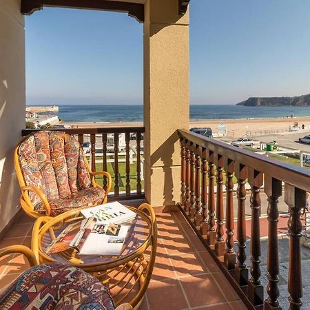 Apto En Primera Linea De Playa Comillas Exterior foto